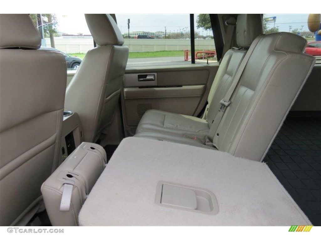 2009 Expedition Limited - White Platinum Tri-Coat Metallic / Stone photo #12