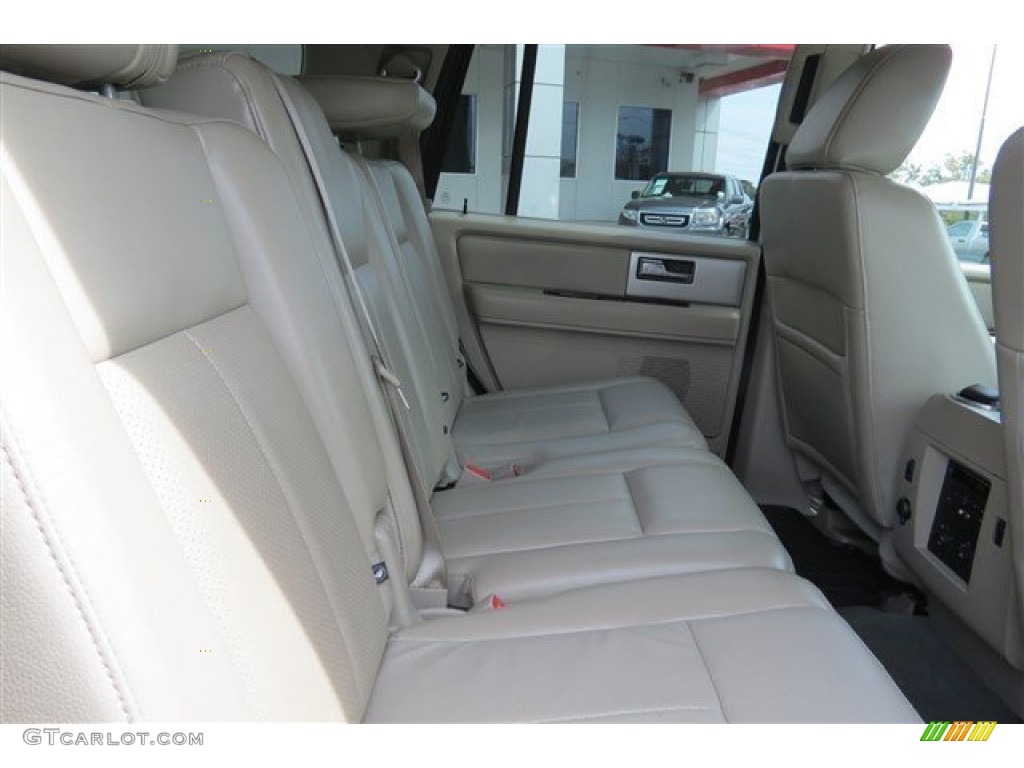 2009 Expedition Limited - White Platinum Tri-Coat Metallic / Stone photo #14