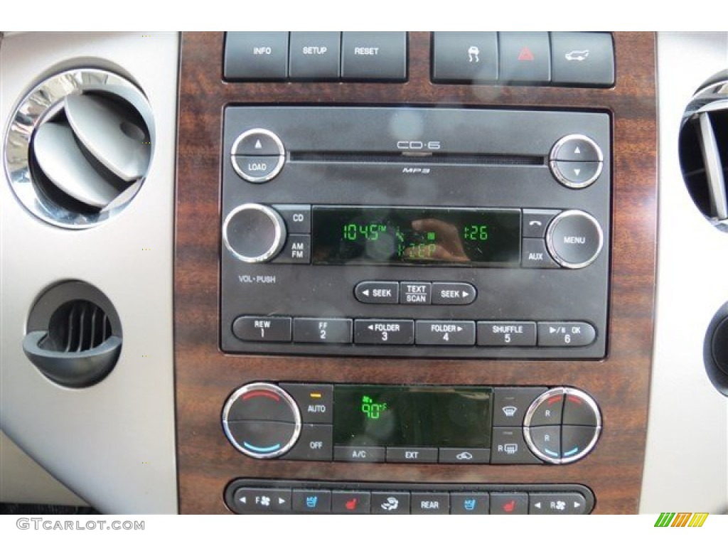 2009 Expedition Limited - White Platinum Tri-Coat Metallic / Stone photo #15