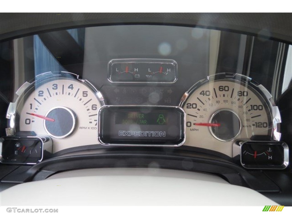 2009 Expedition Limited - White Platinum Tri-Coat Metallic / Stone photo #17