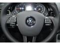 Black Anthracite 2014 Volkswagen Touareg TDI R-Line 4Motion Steering Wheel