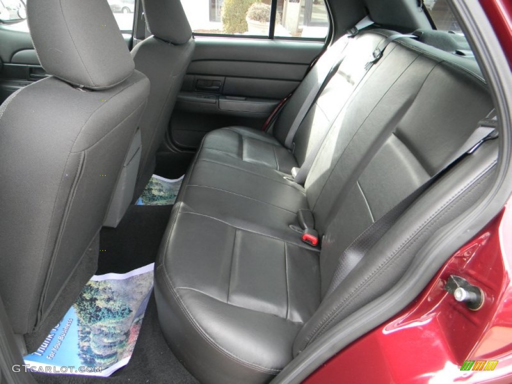 2009 Ford Crown Victoria Police Interceptor Rear Seat Photo #91128350