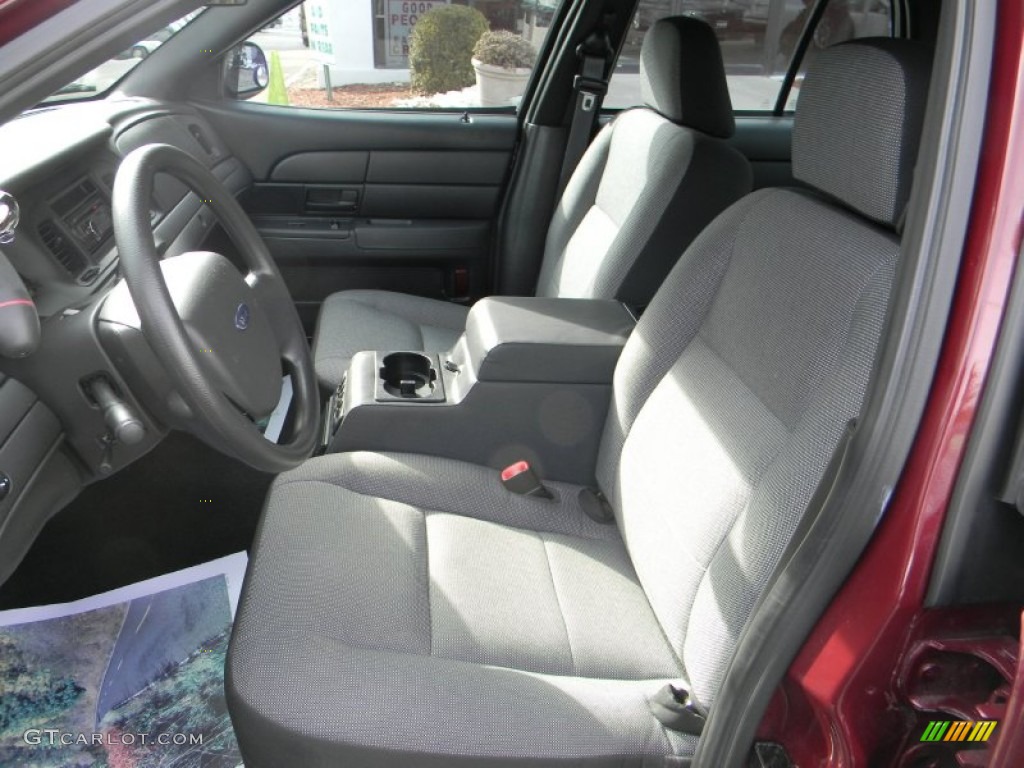 2009 Ford Crown Victoria Police Interceptor Front Seat Photos