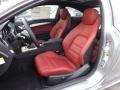 2014 Mercedes-Benz C Red/Black Interior Front Seat Photo