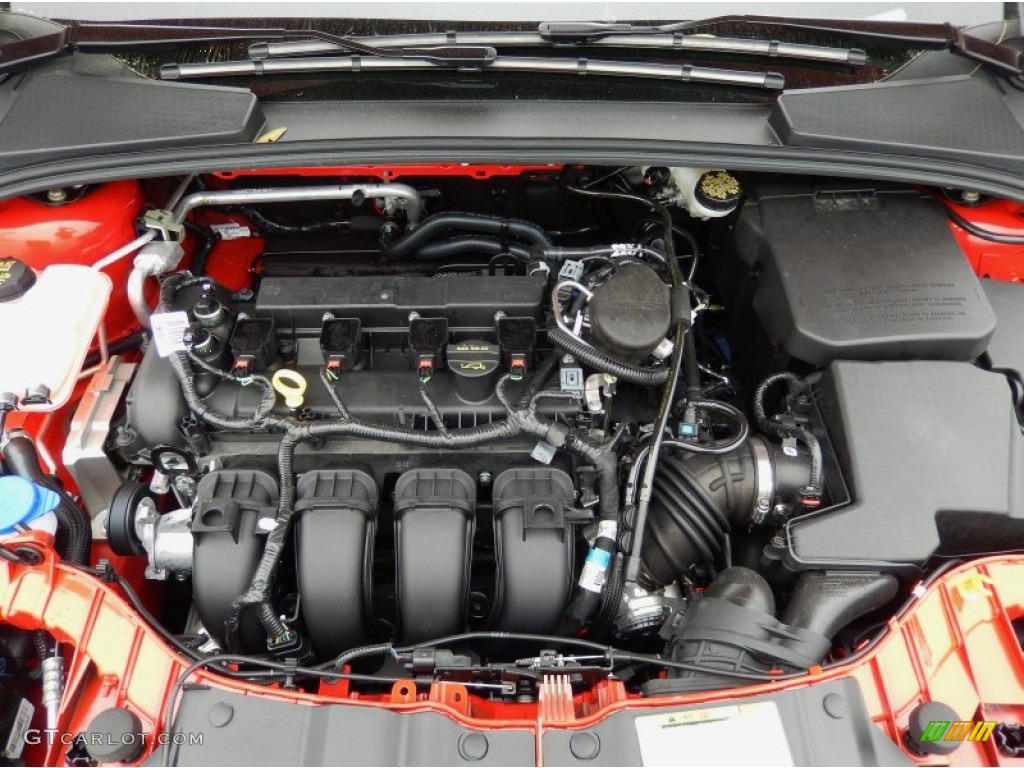 2014 Ford Focus SE Hatchback 2.0 Liter GDI DOHC 16-Valve Ti-VCT Flex-Fuel 4 Cylinder Engine Photo #91130091
