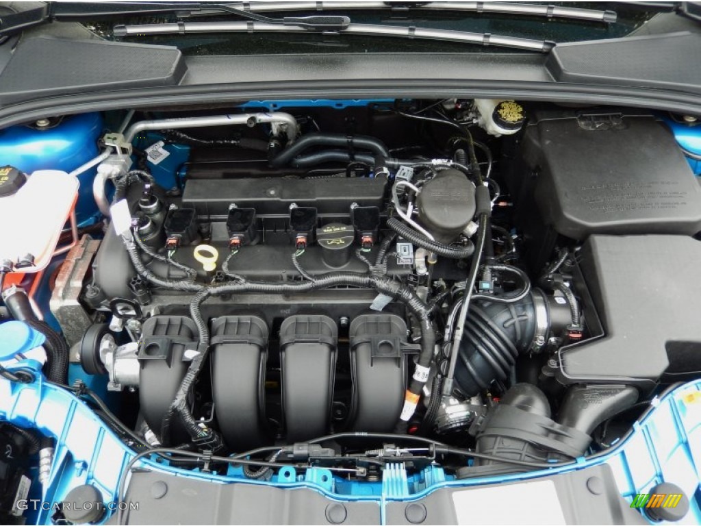 2014 Ford Focus Titanium Sedan 2.0 Liter GDI DOHC 16-Valve Ti-VCT Flex-Fuel 4 Cylinder Engine Photo #91130391