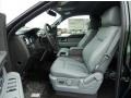 Steel Grey Interior Photo for 2014 Ford F150 #91130547