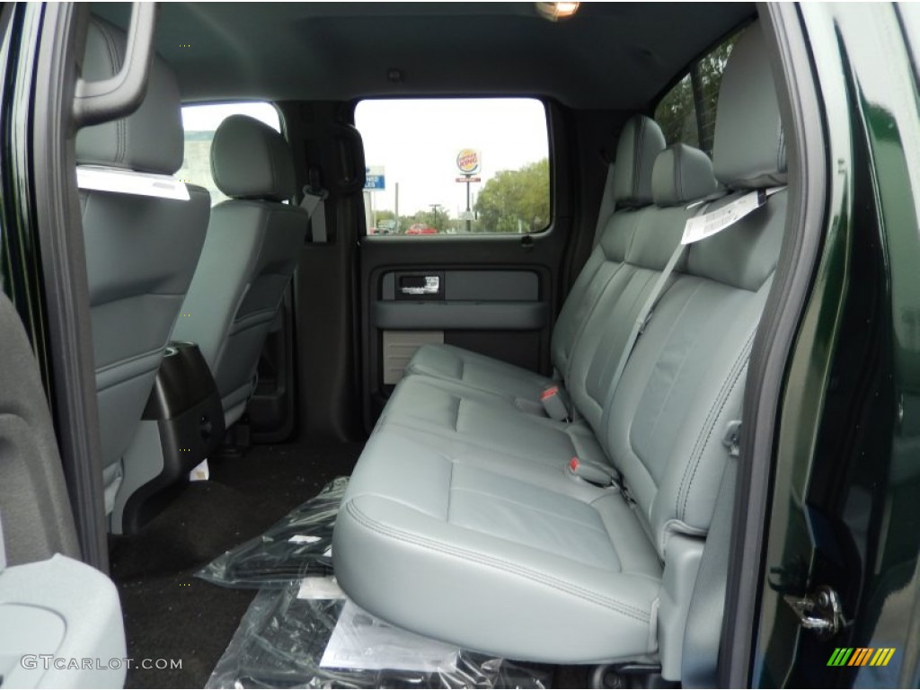 2014 Ford F150 XLT SuperCrew Rear Seat Photo #91130574