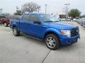 2014 Blue Flame Ford F150 STX SuperCrew  photo #6