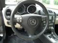 2006 Mercedes-Benz SLK Beige Interior Steering Wheel Photo