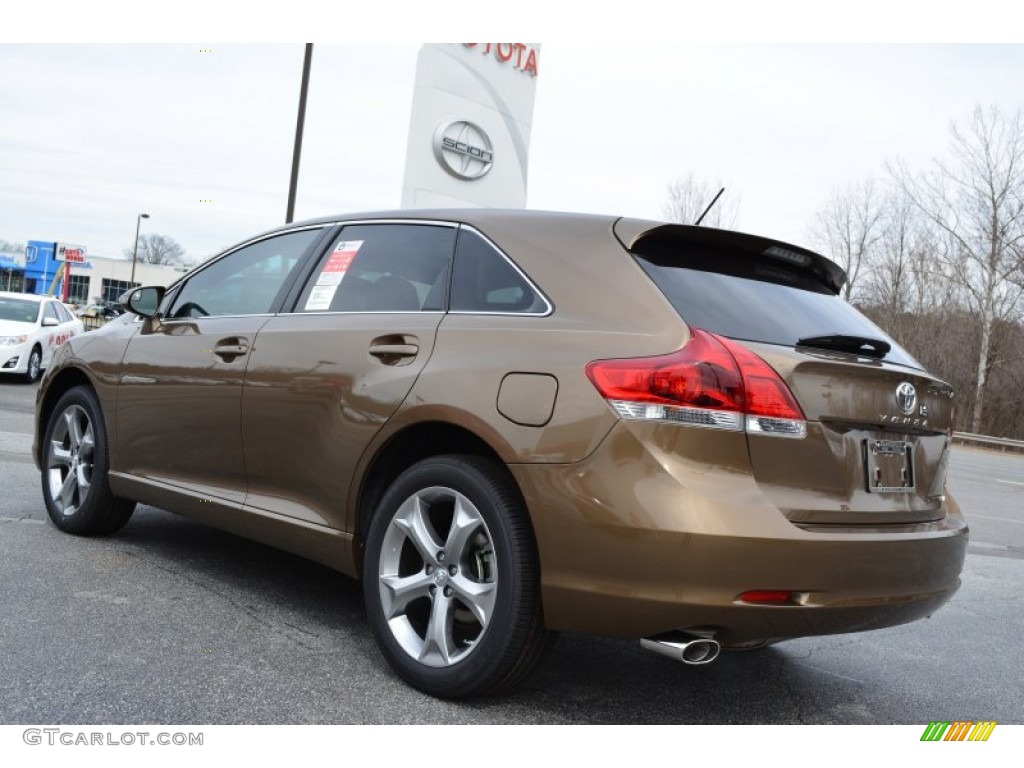 2014 Venza XLE - Golden Umber Mica / Ivory photo #26