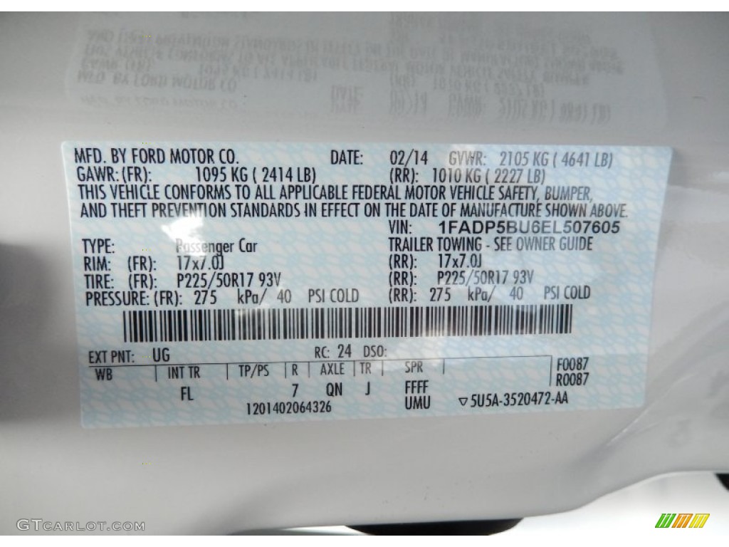 2014 Ford C-Max Hybrid SEL UG Photo #91131486