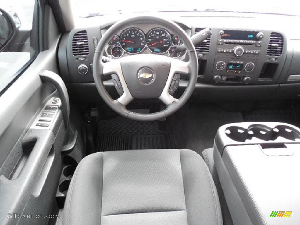 2013 Silverado 1500 LT Extended Cab - Black / Ebony photo #6