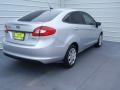 2013 Ingot Silver Ford Fiesta S Sedan  photo #4
