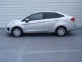 2013 Ingot Silver Ford Fiesta S Sedan  photo #6