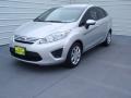 2013 Ingot Silver Ford Fiesta S Sedan  photo #7