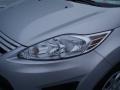 2013 Ingot Silver Ford Fiesta S Sedan  photo #9