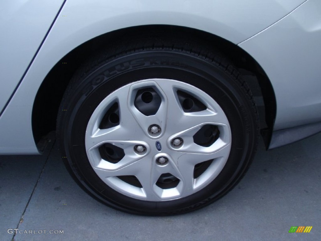 2013 Fiesta S Sedan - Ingot Silver / Charcoal Black/Light Stone photo #13