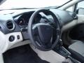 2013 Ingot Silver Ford Fiesta S Sedan  photo #34