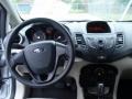 2013 Ingot Silver Ford Fiesta S Sedan  photo #37