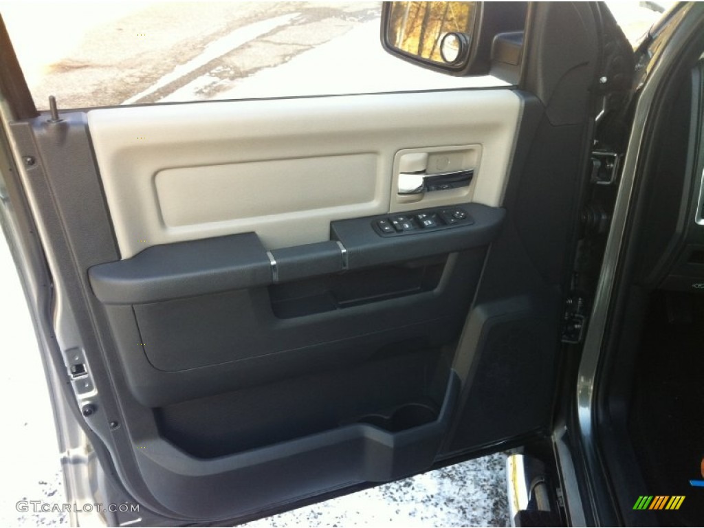 2012 Ram 1500 Big Horn Crew Cab 4x4 - Mineral Gray Metallic / Dark Slate Gray/Medium Graystone photo #9