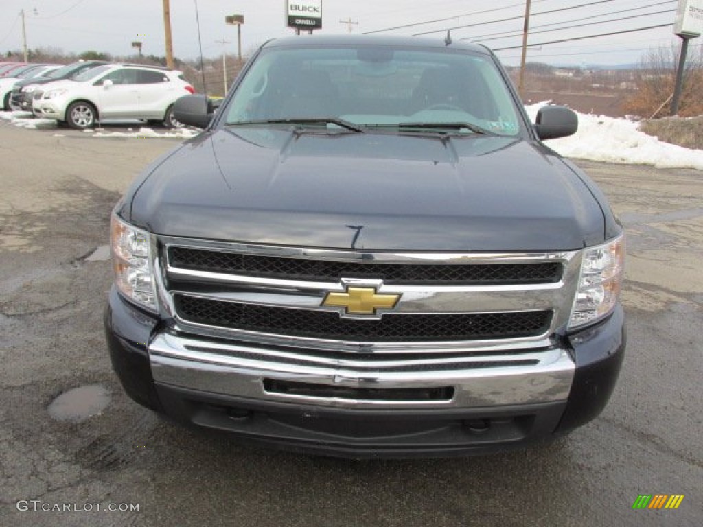 2011 Silverado 1500 LS Extended Cab 4x4 - Imperial Blue Metallic / Dark Titanium photo #11