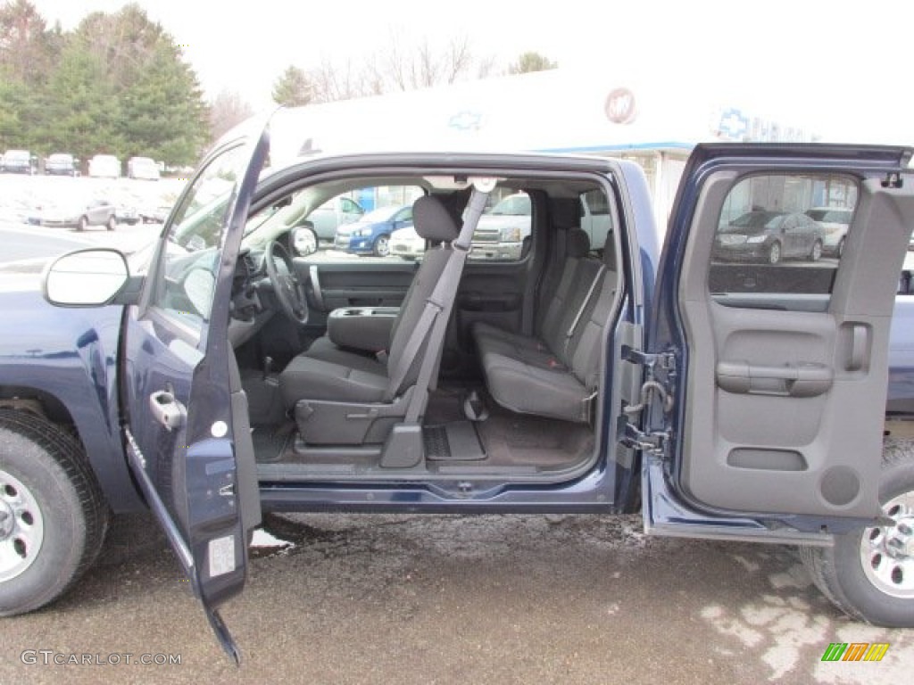 2011 Silverado 1500 LS Extended Cab 4x4 - Imperial Blue Metallic / Dark Titanium photo #15