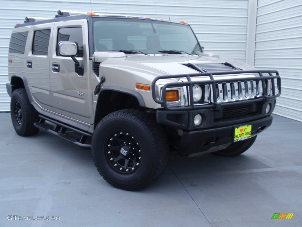 2004 H2 SUV - Pewter Metallic / Wheat photo #2
