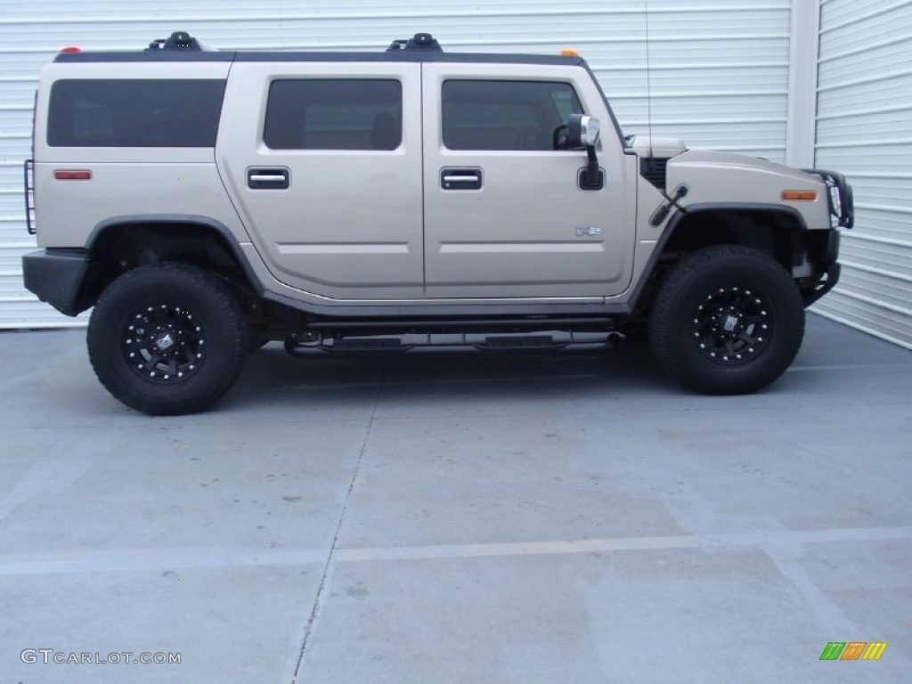 2004 H2 SUV - Pewter Metallic / Wheat photo #3