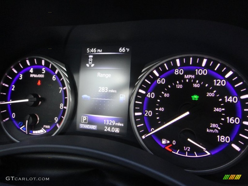 2014 Infiniti Q 50 Hybrid AWD Premium Gauges Photo #91136228