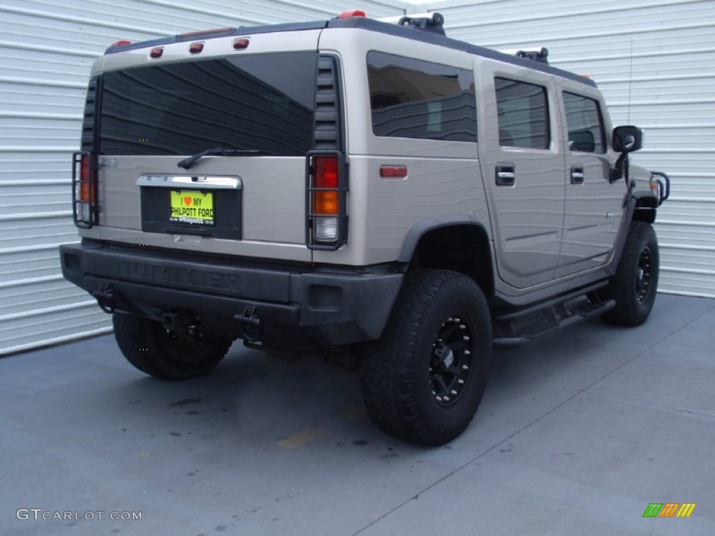 2004 H2 SUV - Pewter Metallic / Wheat photo #4