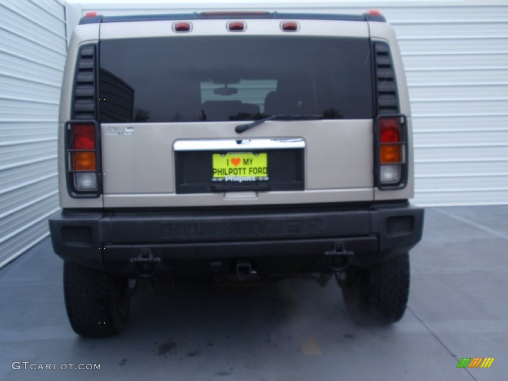 2004 H2 SUV - Pewter Metallic / Wheat photo #5