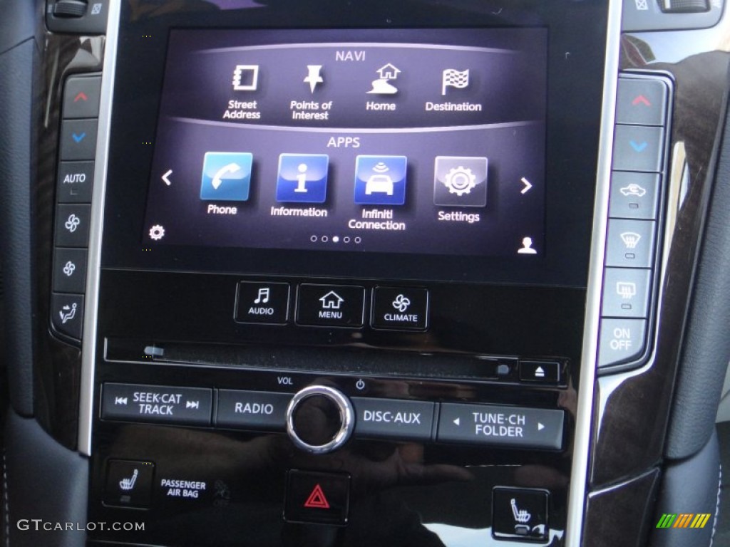 2014 Infiniti Q 50 Hybrid AWD Premium Controls Photo #91136271