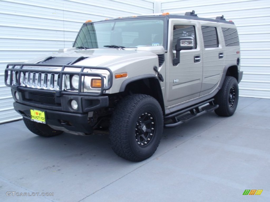 2004 H2 SUV - Pewter Metallic / Wheat photo #7