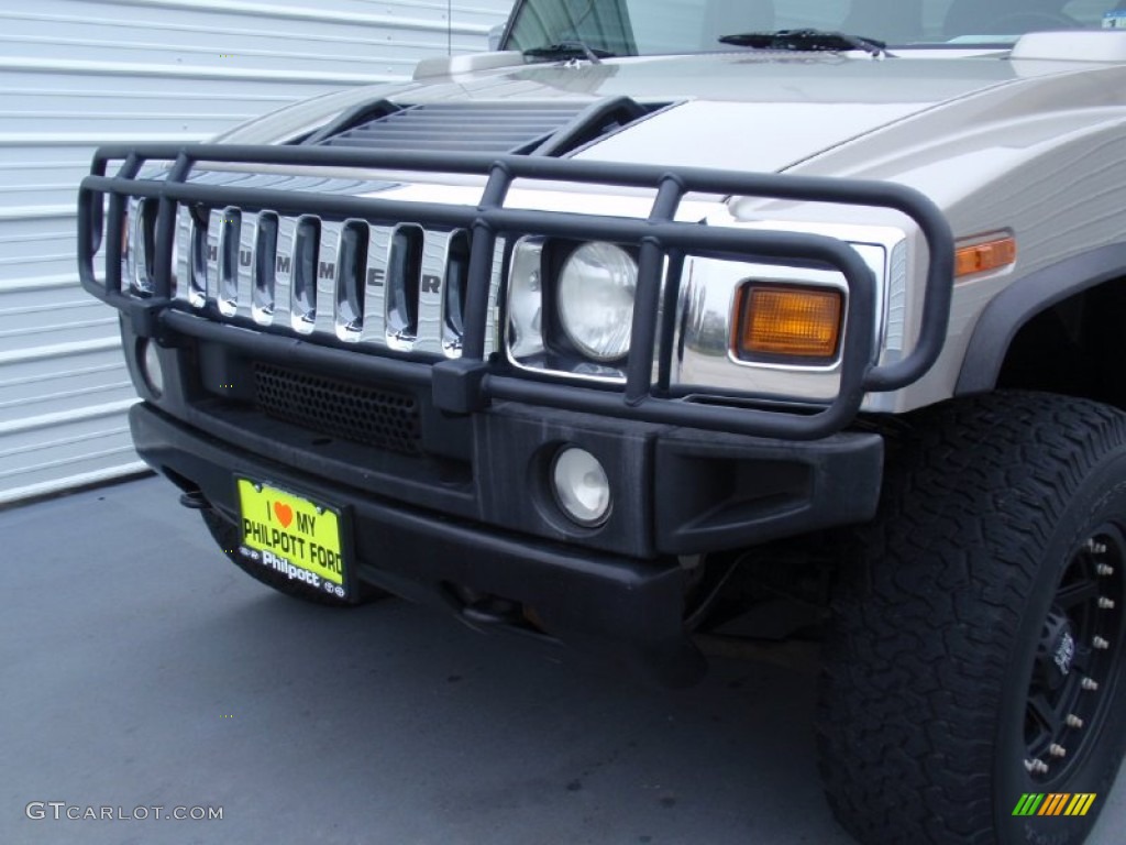 2004 H2 SUV - Pewter Metallic / Wheat photo #12