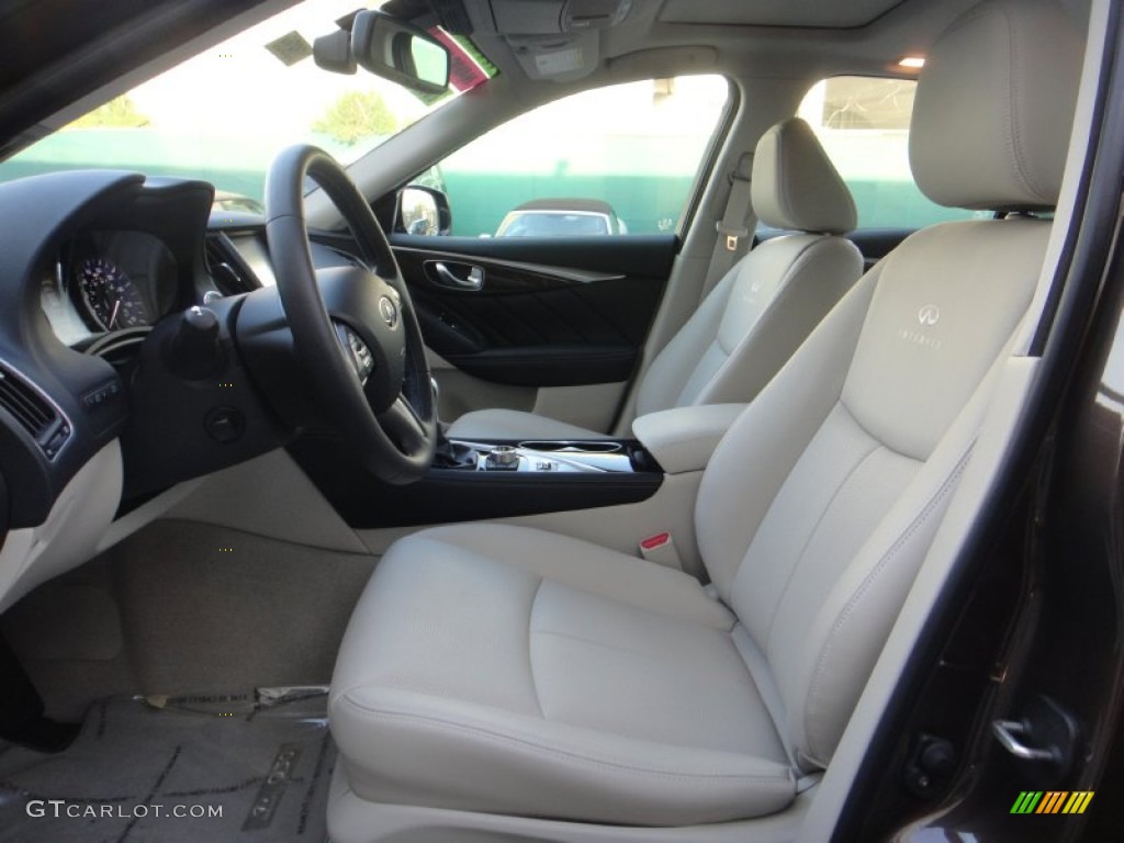 2014 Infiniti Q 50 Hybrid AWD Premium Front Seat Photos