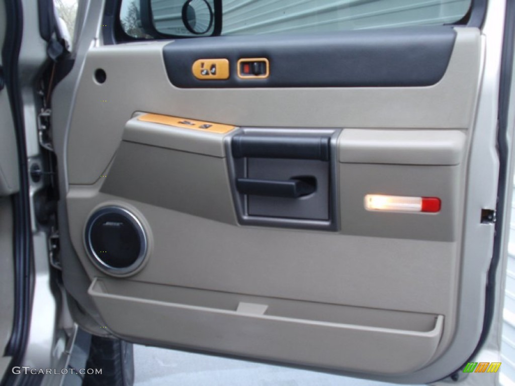 2004 H2 SUV - Pewter Metallic / Wheat photo #23