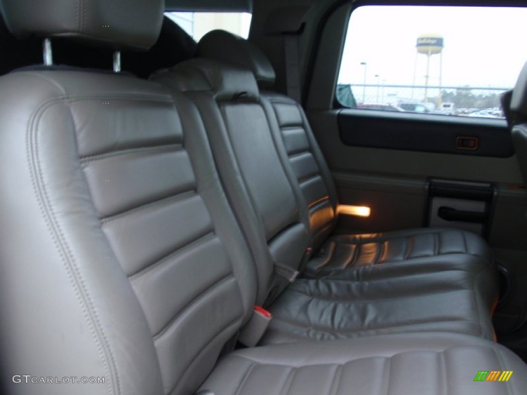 2004 H2 SUV - Pewter Metallic / Wheat photo #28
