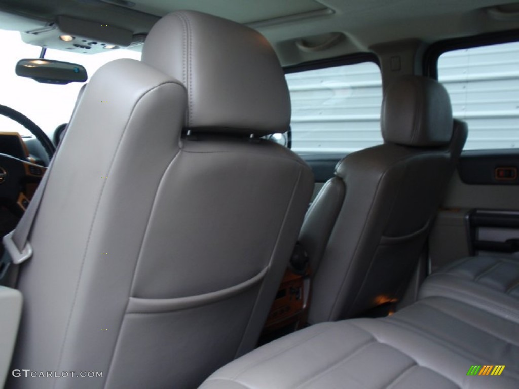 2004 H2 SUV - Pewter Metallic / Wheat photo #31