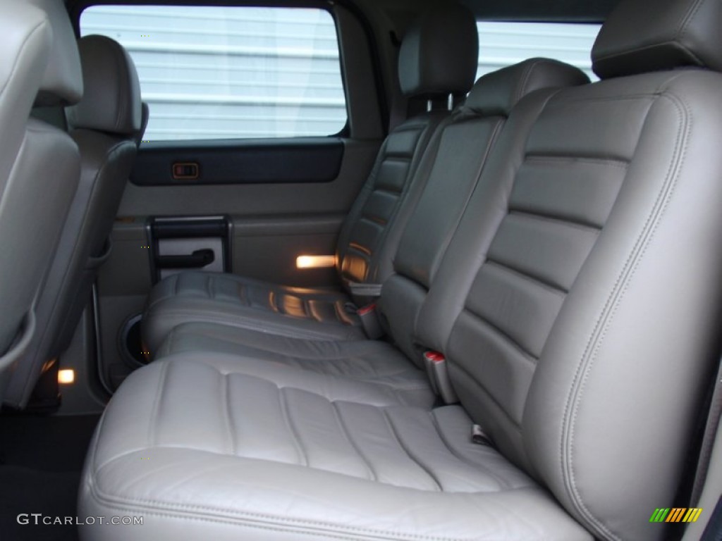 2004 H2 SUV - Pewter Metallic / Wheat photo #32