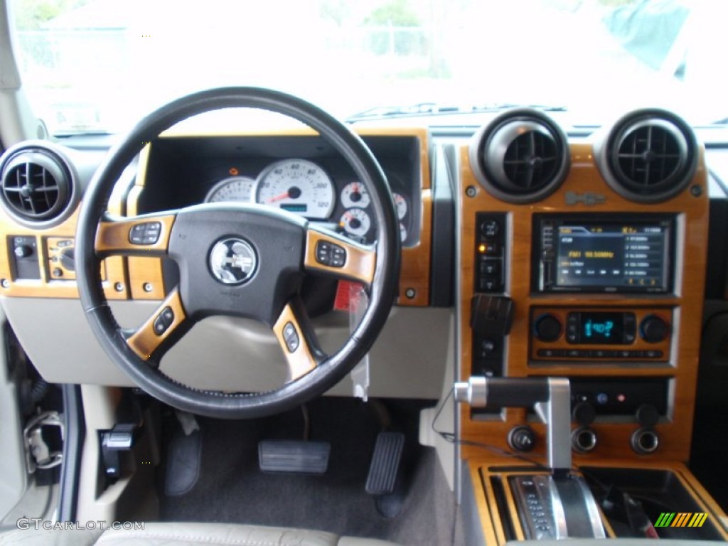 2004 H2 SUV - Pewter Metallic / Wheat photo #41