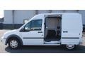 Frozen White - Transit Connect XLT Cargo Van Photo No. 9