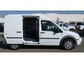 Frozen White - Transit Connect XLT Cargo Van Photo No. 3