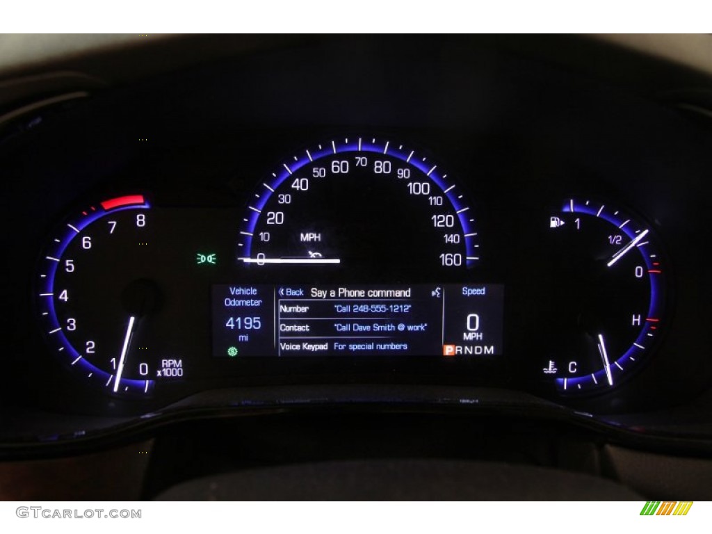 2014 Cadillac CTS Sedan AWD Gauges Photo #91137882