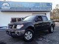 2006 Super Black Nissan Frontier SE Crew Cab 4x4  photo #1