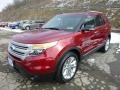2014 Ruby Red Ford Explorer XLT 4WD  photo #5