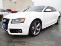 2008 Ibis White Audi A5 3.2 quattro Coupe  photo #3