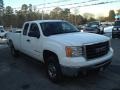 Summit White 2008 GMC Sierra 2500HD SLE Extended Cab 4x4 Exterior