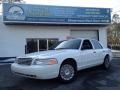 2007 Vibrant White Ford Crown Victoria   photo #1