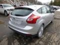 2014 Ingot Silver Ford Focus Titanium Hatchback  photo #2